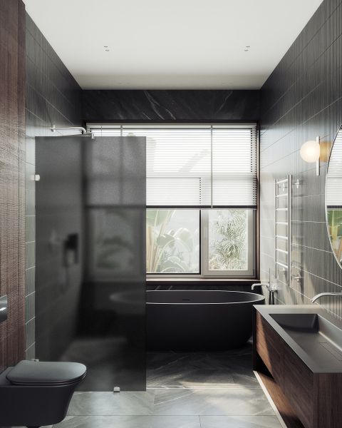 Душевая перегородка MaybahGlass MGD-271-4 79см хром глянцевый